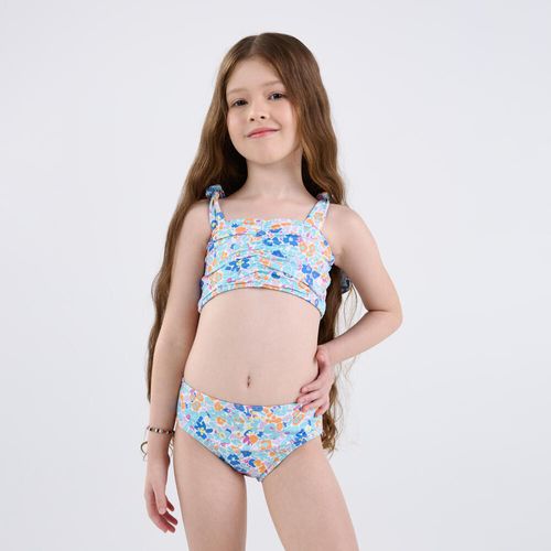 Top infantil lastex salvia pv25, 8 years Azul 4 ANOS