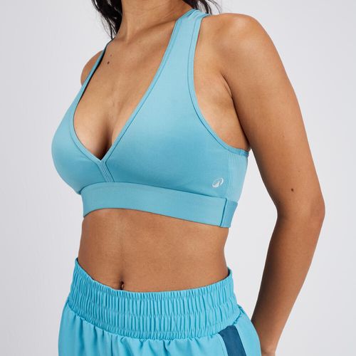 Top Feminino de Treino 500 Domyos Preto, M