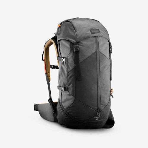 Mochila Masculina Trilha Trekking MT 100 Easyfit 50 Litros Cinza, UNICO