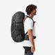 Mochila Masculina Trilha Trekking MT 100 Easyfit 50 Litros Cinza, UNICO