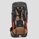 Mochila Masculina Trilha Trekking MT 100 Easyfit 50 Litros Cinza, UNICO