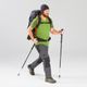 Mochila Masculina Trilha Trekking MT 100 Easyfit 50 Litros Cinza, UNICO