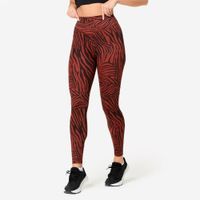 Legging-Feminina-de-Treino-Domyos-Marrom-G
