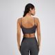 Top Feminino de Treino Metalizado Domyos Chumbo, G