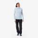 Merino resist hooded midlayer w - sk, xl Azul-delicado G