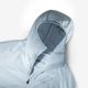 Merino resist hooded midlayer w - sk, xl Azul-delicado G