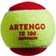 Bola de Tênis TB100 Stage 3 (36 Unidades) Artengo, vermelha, UNICO