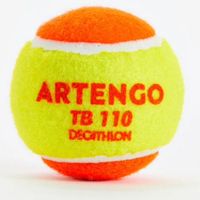 Bola de Tênis TB110 Stage 2 (60 Unidades) Artengo, laranja, UNICO