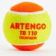 Bola de Tênis TB110 Stage 2 (60 Unidades) Artengo, laranja, UNICO