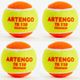 Bola de Tênis TB110 Stage 2 (60 Unidades) Artengo, laranja, UNICO