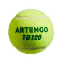 Bola de Tênis TB120 Ponto Stage 1 (60 Unidades) Artengo, verde, UNICO