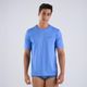 Camiseta Masculina de Surf UV FPU50+ 100 Olaian, azul, 3G