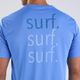 Camiseta Masculina de Surf UV FPU50+ 100 Olaian, azul, 3G