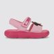 Sandália de Bebê Minnie Disney Pump Puff Grendene, rosa 19 BR