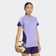 Adidas shirt woman tiro 2, uk 6-8 / eu s Roxa G