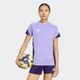 Adidas shirt woman tiro 2, uk 6-8 / eu s Roxa G