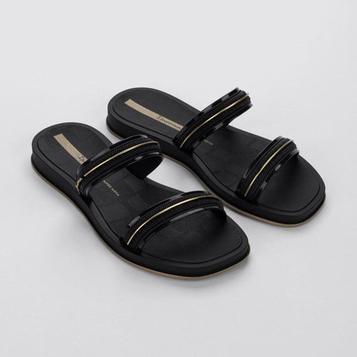 *slide pto ipanema glow, uk 7-8 eu41-42 Preto 35 BR