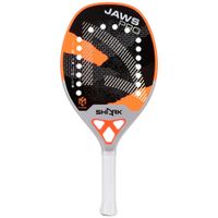 Raquete de Beach Tênis Jaws Pro Shark Branca, UNICO