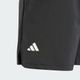 Short Infantil de Tênis Club 3 Listras Adidas, preto, 12 ANOS
