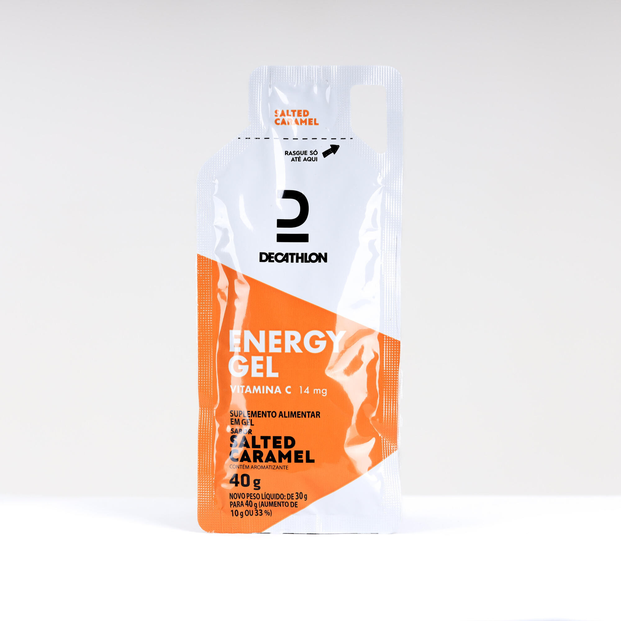 Gel de Carboidrato com Vitamina C 40g Decathlon Caramelo