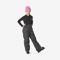 Pant ski 100 jr grey, 151-160cm12-13a Cinza 5-6 ANOS