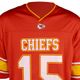 *jersey nfl patrick mahomes vermel, 2xl. Vermelho 3G