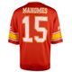 *jersey nfl patrick mahomes vermel, 2xl. Vermelho 3G