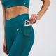 Legging Feminina de Treino Performance 500 Domyos Azul, 3G