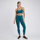 Legging Feminina de Treino Performance 500 Domyos Azul, 3G