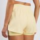 Shorts Feminino 2 em 1 de Treino 120 Domyos Amarelo, G