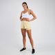Shorts Feminino 2 em 1 de Treino 120 Domyos Amarelo, G