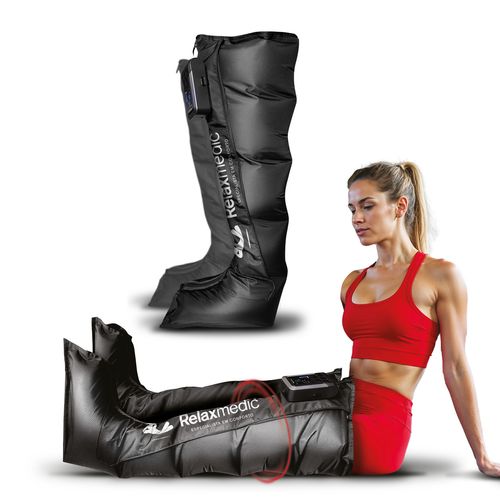 BOTA DE COMPRESSÃO PNEUMÁTICA F10 PRO G / Preto