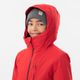 Jaqueta Infantil de Ski e Snowboard 550 Wedze Vermelho, 8 ANOS