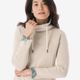 Moletom Feminino de Trilha Nh100 Quechua Bege, 3G