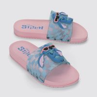 Chinelo Slide Infantil Stitch Disney Mania Plus Grendene Rosa, 28 BR
