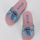 Chinelo Slide Infantil Stitch Disney Mania Plus Grendene Rosa, 28 BR