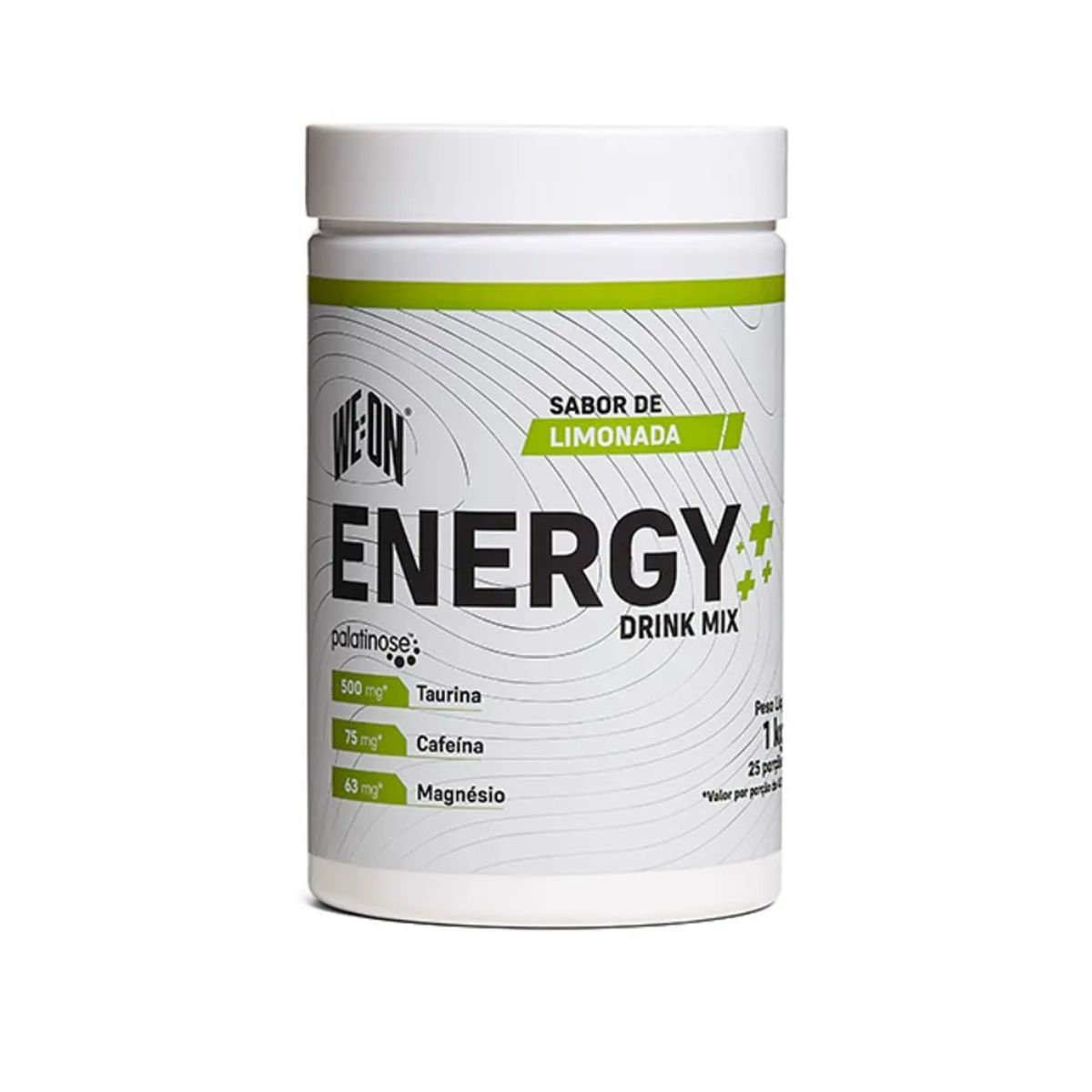 Suplemento We:on Energy Drink Mix De Limonada Pré Treino 1kg