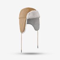 Gorro Adulto com Forro Sherpa Trendy 500 Wedze Bege, ÚNICO