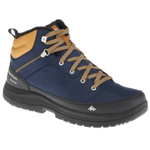 Bota masculina de trilha impermeável SH100 Warm Mid