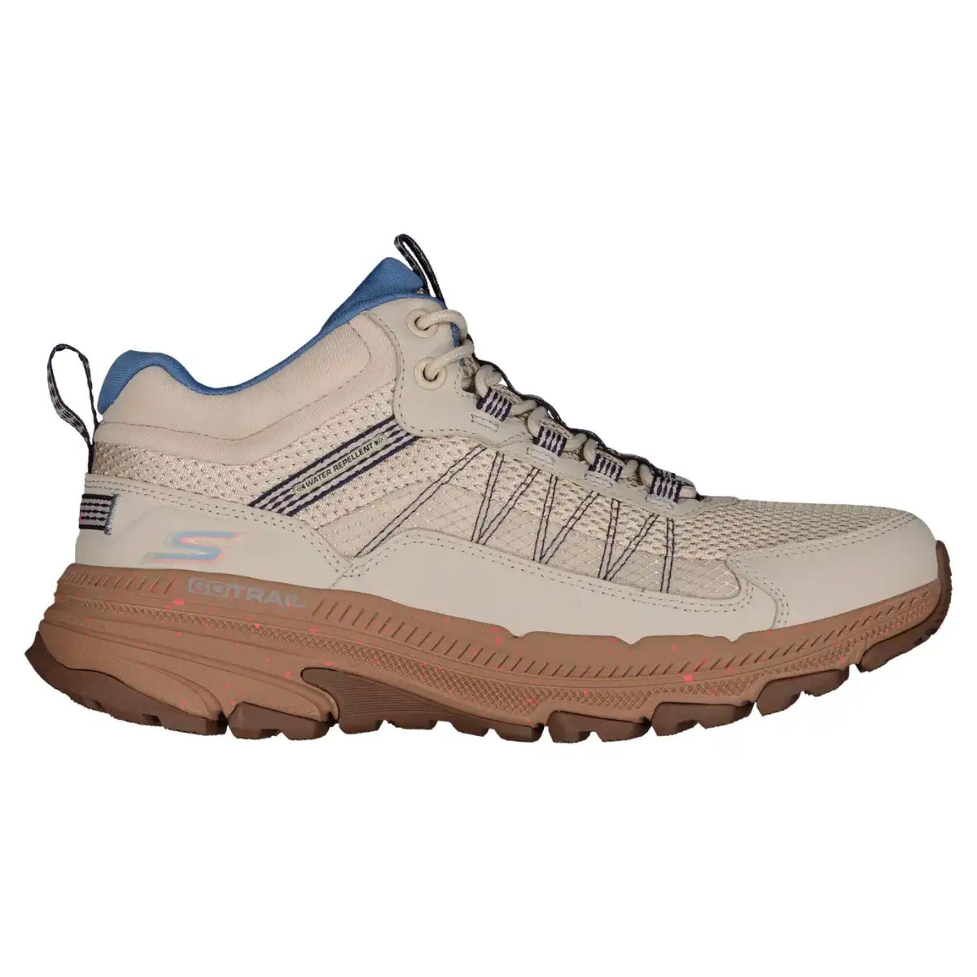 Tênis Feminino de Corrida Trilha Go Trail Skechers Bege