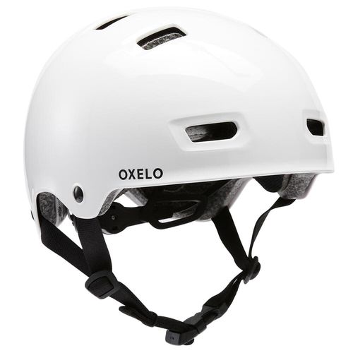 Capacete-para-Patins-Skate-patinete-Bicicleta-MF500-branco-55-59CM