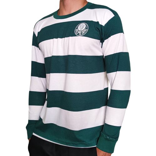 Camisa Palmeiras Retro Goleiro Leão 1984 Manga Longa - Masculino Menor preço em Camisa Palmeiras Retro Goleiro Leão 1984 Manga Longa - Masculino