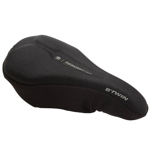 Capa de selim 500 Btwin - SADDLE COVER ERGO 500 M BLACK, .