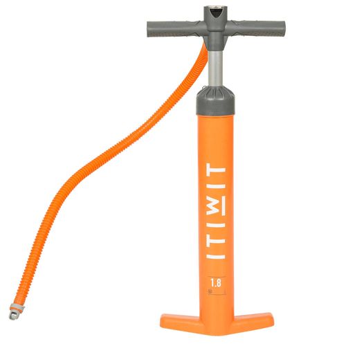 BOMBA MANUAL DE STAND UP PADDLE ALTA PRESSÃO 20 PSI LARANJA - HP PUMP SUP 2017 ORANGE, NO SIZE