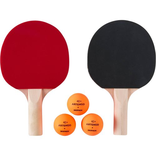 Kit Mini raquetes de tênis de mesa TTR 100 Artengo - TTR 100 MINI & BALLS ., NO SIZE
