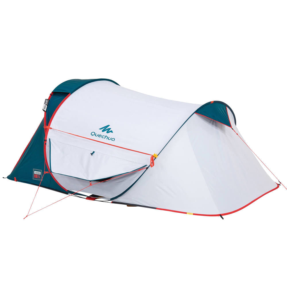 Barraca de trilha 2 Seconds 2XL Fresh & Black para 2 pessoas Quechua