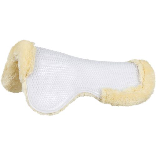 Protetor de Rim em Lã e Gel Hipismo Fouganza - POLYGEL SHOCK ABSORBER BEIGE, .