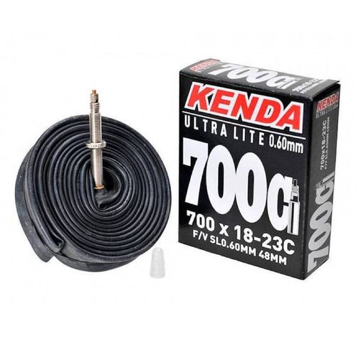 Câmara de ar 700x18 até 23 Kenda - * CÂMARA DE AR 700X18-23 V, PRESTA VALVE