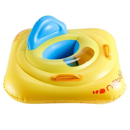Boia-cadeira de natação bebê nabaiji - BABYSEAT YELLOW 7-11KG, .