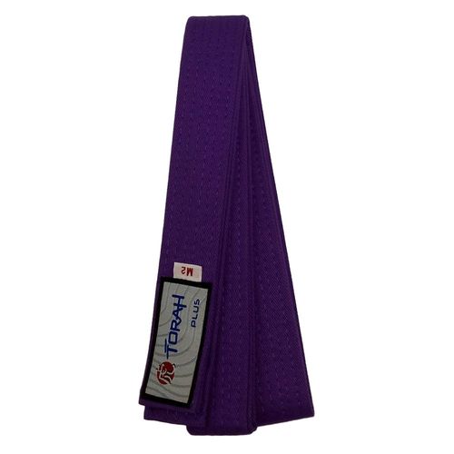 Faixa de Graduação Roxa Judo Karate Infantil KFP - *FAIXA PLUS ROXO TORAH, NO SIZE